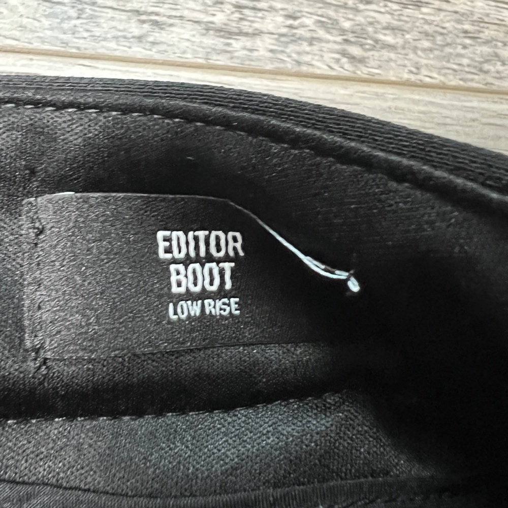 Express Low Rise Barely Boot Editor Pant NEW - Picture 3 of 16